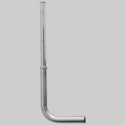 TUBO A L REGOLABILE PER PASSO RAPIDO BASSO CON BATTUTA  Ø 25x3/4     MADE IN ITALY