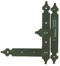 CERNIERA FERRO POLIMERIZ 6264 A BATTENTE 25 CM- 4,0 pz