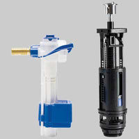 KIT VALVOLA DI RIEMPIMENTO 747 + VALVOLA DI SCARICO 820  3/8 brass     FLUIDMASTER