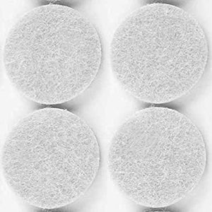 FELTRINO ADESIVO SEDIA BIANCO D 26 MM CF 8 PZ- 50,0 confezione