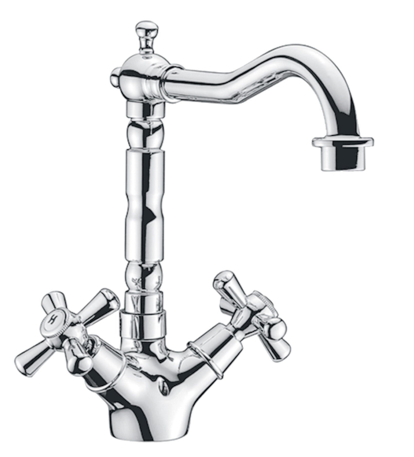 SERIE SOFIA MONOF. LAVELLO C/ALTA CROMO- RUBINETTERIE ASSOCIATE- 1,0 pz