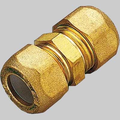 MANICOTTO PER TUBO RAME CATIS  Ø6 x Ø6     CATIS