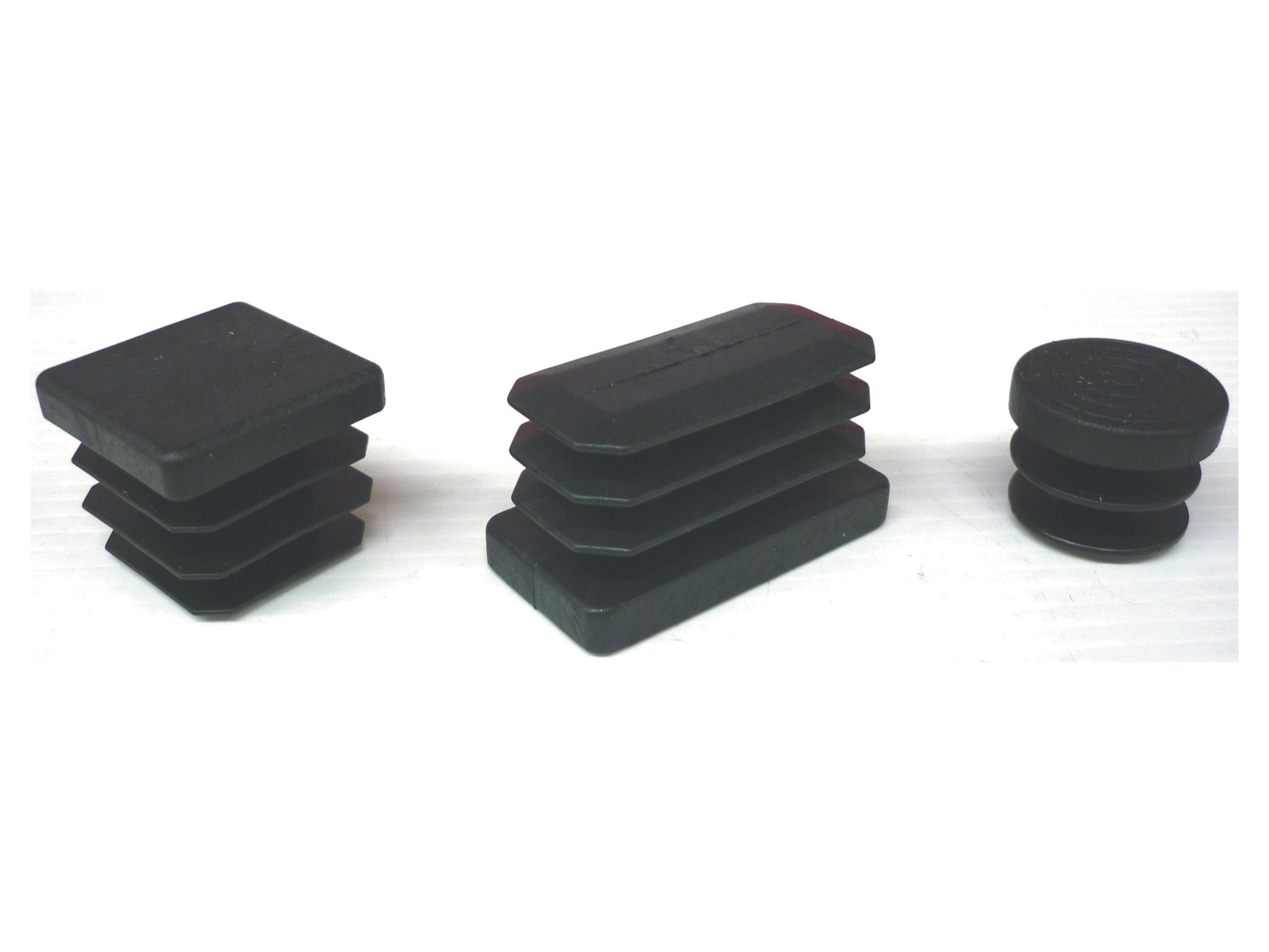 PUNTALE ALETTATO RETTANGOL 40X60 MM PLAST NERO- 50,0 pz