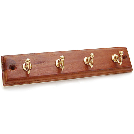 APPENDIABITI HOLZ 4 POSTI 235X50 MM NOCE ORO- DIESSE- 5,0 pz