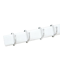 APPENDINO ADESIVO ALLUM 4 GANCI SCORREV BIANCO- DIESSE- 10,0 pz