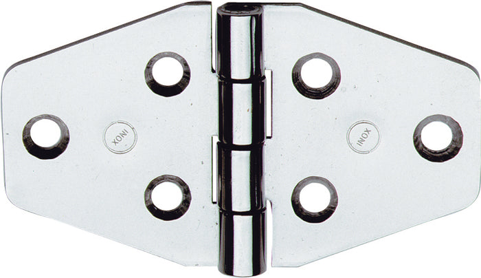 CERNIERA PERNO FISSO  854 IN INOX NAUTICA 70X40 MM- ALDEGHI LUIGI SPA- 12,0 pz