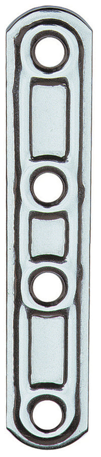 PIASTRA 163/IN LASTRINA DIRITTA INOX 4 FORI  60 MM- ALDEGHI LUIGI SPA- 20,0 pz