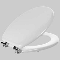 SEDILE LACCATO UNIVERSALE SOFT CLOSE Bianco coprivaso copriwater GEDY