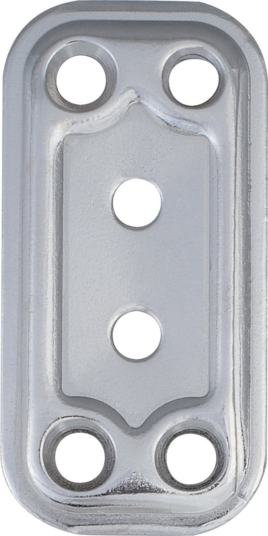 PIASTRA 748/IN DIRITTA INOX 30X60 MM- ALDEGHI LUIGI SPA- 5,0 pz