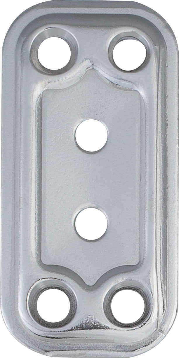 PIASTRA 748/IN DIRITTA INOX 30X60 MM- ALDEGHI LUIGI SPA- 5,0 pz