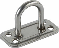 PIASTRA 865/IN CAVALLOTTO FISSO INOX BASE 30X60 MM- ALDEGHI LUIGI SPA- 5,0 pz