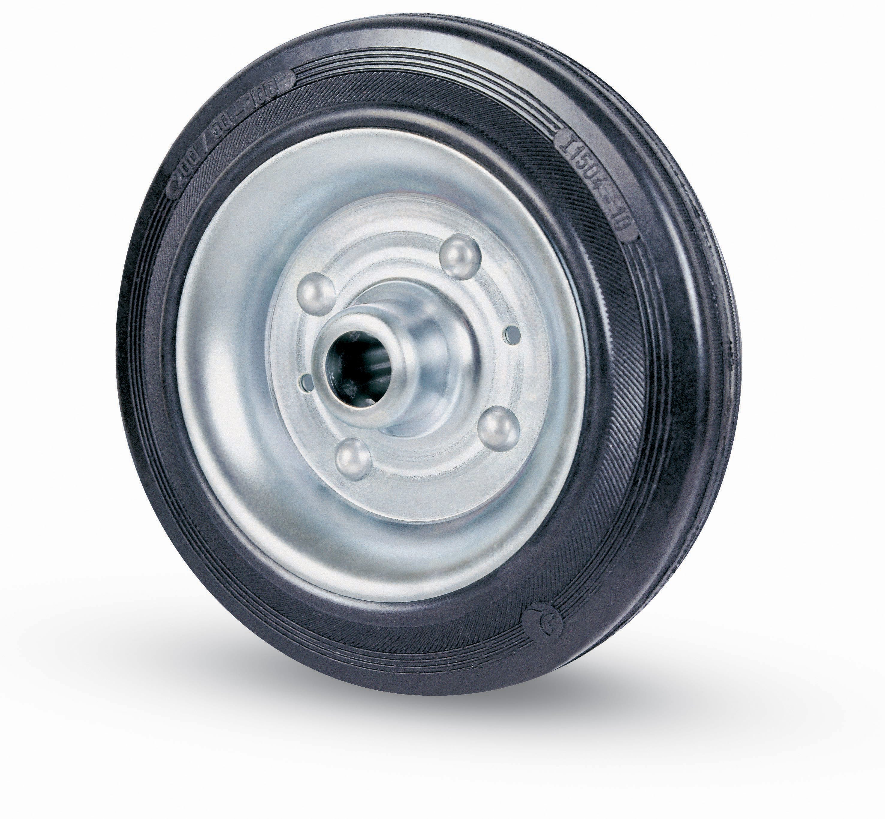 RUOTA INDUSTRIALE D 150 MM GOMMA 112 C/CUSCINET- AVO- 1,0 pz