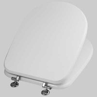 SEDILE MDF LACCATO L106 Bianco coprivaso copriwater SAVINIDUE