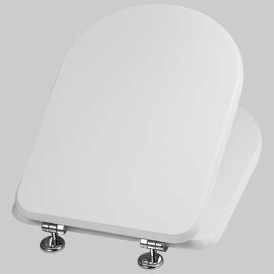 SEDILE MDF LACCATO L108 Bianco coprivaso copriwater SAVINIDUE