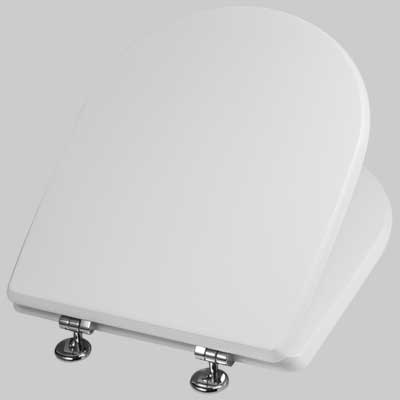 SEDILE MDF LACCATO L114 Bianco coprivaso copriwater SAVINIDUE