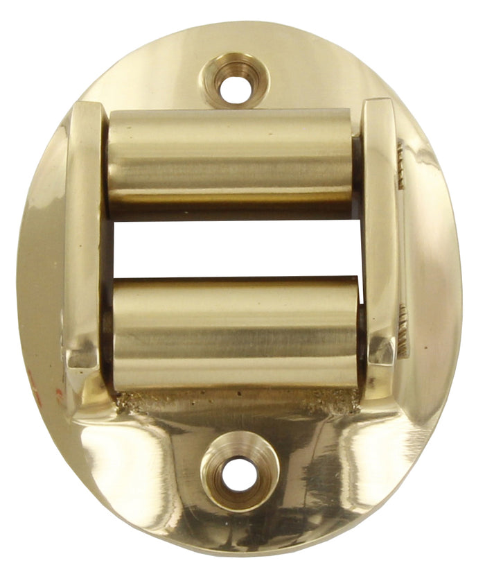 GUIDACINGHIA OTTONE OVALE CROMO SATINATO*- COTTALI- 12,0 pz