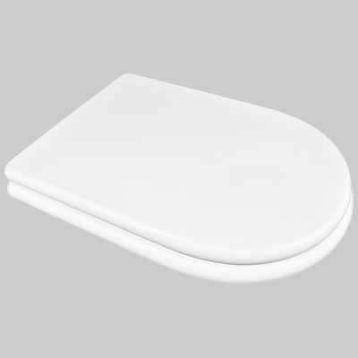 SEDILE MDF POLIESTERATO M146 BIANCO coprivaso copriwater SEBA