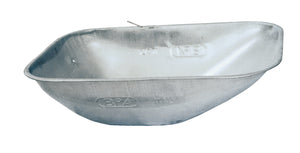 VASCA ZINCATA C/FORI PER CARRIOLA- B.P.A.- 1,0 pz