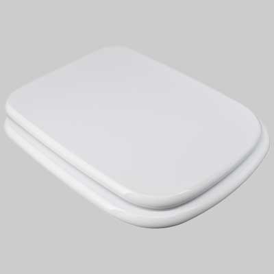 SEDILE MDF POLIESTERATO M168 BIANCO coprivaso copriwater SEBA