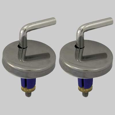 COPPIA REGOLABILE DM 45 IN ACCIAIO MOD. S12  Con tassello     MADE IN ITALY