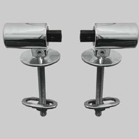 COPPIA CERNIERA LUNA SOFT CLOSE FISSA BASCULANTE  Cromata     SAPAL