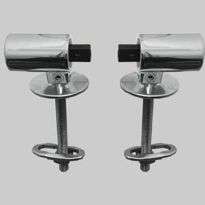 COPPIA CERNIERA LUNA SOFT CLOSE FISSA BASCULANTE  Cromata     SAPAL