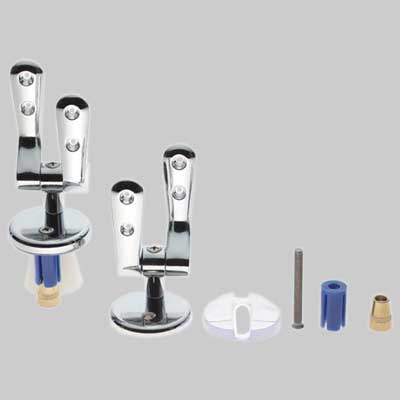 COPPIA CERNIERA UNIVERSALE AD ESPANSIONE 3 FORI  Cromata     MADE IN ITALY