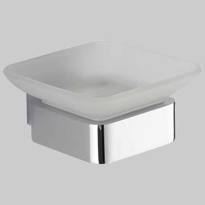 PORTASAPONE MARY  Cromo  vetro     CARDINALE