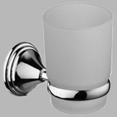 PORTABICCHIERE SARA  Cromo  vetro     CARDINALE