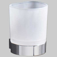 PORTABICCHIERE KENT  Ottone CromatoVetro     GEDY