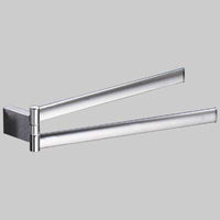 PORTASALVIETTE A SNODO KENT  Ottone Cromato Cm 37     GEDY