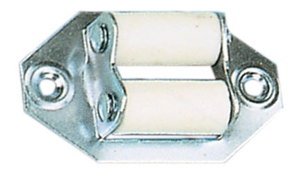 GUIDACINGHIA FERRO ORIZZONTALE C/RULLINI PLASTICA*- BOLIS ITALIA- 50,0 pz