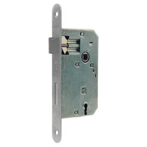 PATENT SERRATURA Q.8/70 GRIGIO 50 B. TONDO S/GACCIA- BONAITI SERRATURE- 5,0 pz