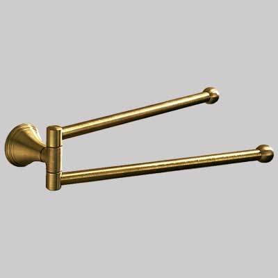 PORTASALVIETTE A SNODO ROMANCE  Ottone bronzato     GEDY