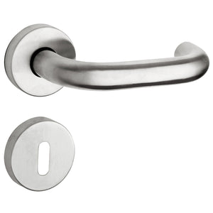 MANIGLIA ACCIAIO INOX L101 BOCCHETTA PATENT SAT- TROPEX DESIGN- 1,0 pz