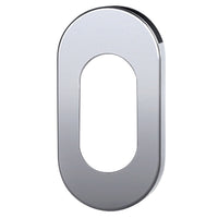 BOCCHETTA OVALE BASSA 28X6X60 INOX SAT F CILINDRO- TROPEX DESIGN- 10,0 pz