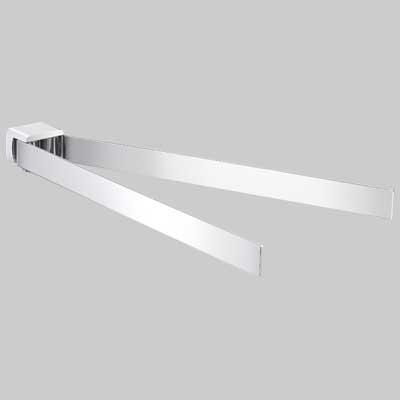 PORTASALVIETTE A SNODO PIRENEI  Ottone Cromato Cm 35     GEDY