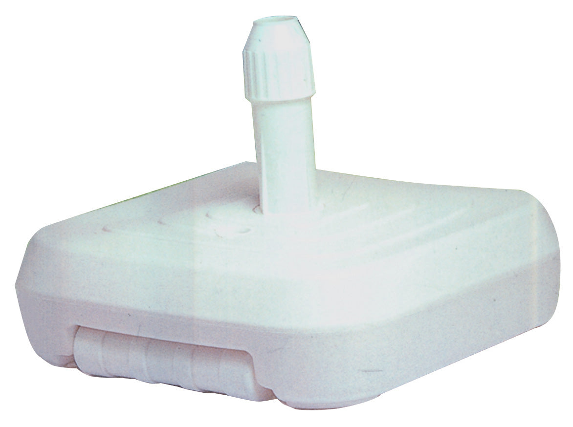 BASE OMBREL.PVC CM.60X60 TUBO D.32-50 COL.ASS- 4,0 pz