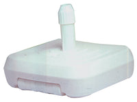 BASE OMBREL.PVC CM.60X60 TUBO D.32-50 COL.ASS- 4,0 pz