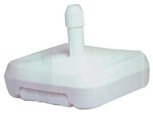 BASE OMBREL.PVC CM.60X60 TUBO D.32-50 COL.ASS- 4,0 pz