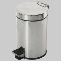 PORTARIFIUTI MARIKA ACCIAIO INOX  Lt 12     CARDINALE