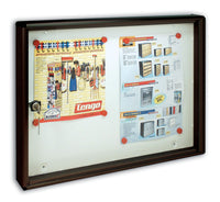 BACHECA FONDO MAGNETICO ALUBOX BC2 55X5X40 GR- ALUBOX- 1,0 pz