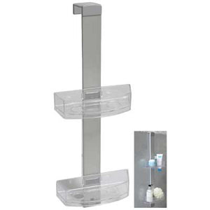 MENSOLA DOCCIA CLEAR 2 RIPIANI       SANIPLAST