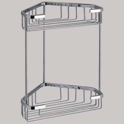 ANGOLIERA DOCCIA KANSAS 2 RIPIANI  OttoneAcciaio     GEDY