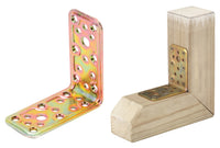 PIASTRA 746 ANGOLARE ACCIAIO TROP 40X 80X 80 MM- ALDEGHI LUIGI SPA- 25,0 pz