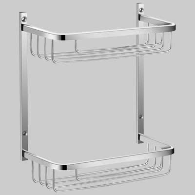 MENSOLA DOCCIA BASKET 2 RIPIANI  Cromata     CARDINALE