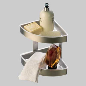 ANGOLIERA DOCCIA CADDY 2 RIPIANI  Acciaio cromato     CARDINALE