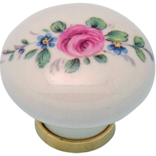 POMOLO PORCELLANA TONDO C/BASE F/20 31X26 MM- 25,0 pz