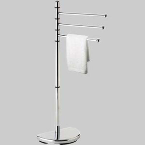 PIANTANA PORTASALVIETTE HIBISCUS  Cromato L.30 X P.36,5 X H.90,5 cm     GEDY