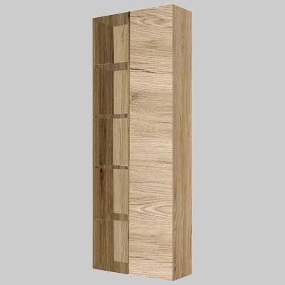 COLONNA DOPPIA SOSPESA 160 QUERCIA NATURALE  1 anta + vani     SAVINI